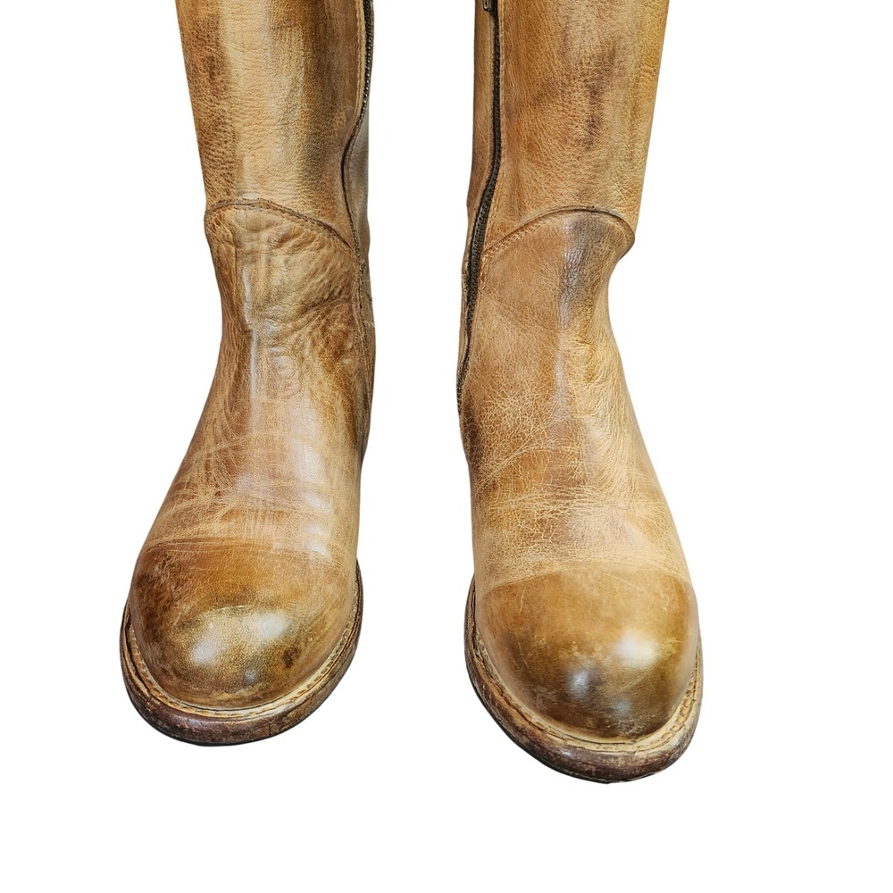 Bed Stu Manchester Distressed Riding boots Equestrian Cobbler Series Grunge Sz 8 - Picture 10 of 15